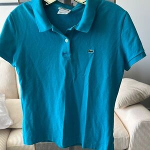 Lacoste Teal Polo Shirt